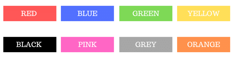 HTML COLORS