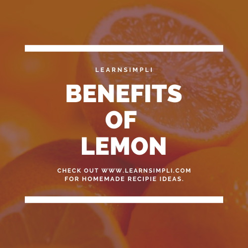 Benefits of lemon