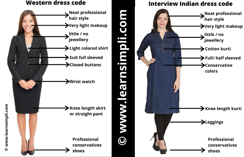interview dress code women
