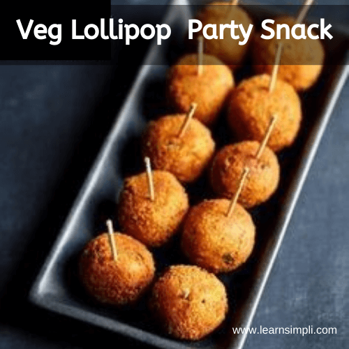 Veg Lollipop Party Snack