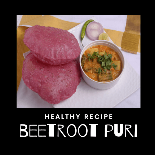 Healthy Beetroot Puri Recipe