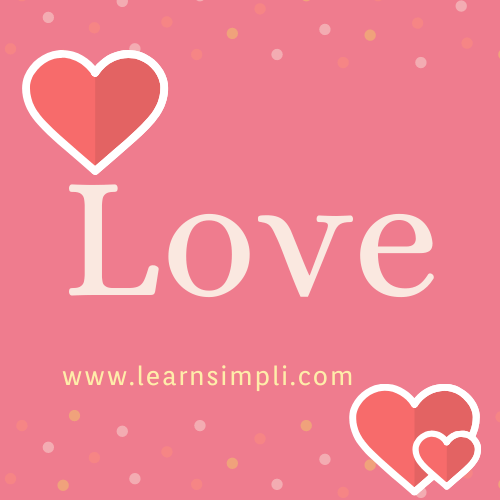 What is Love Learn Simpli