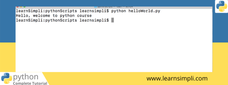 how to run python script on mac