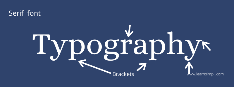 Serif font explaination