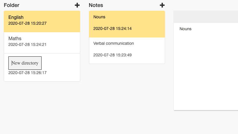 Mac notes app in angular js